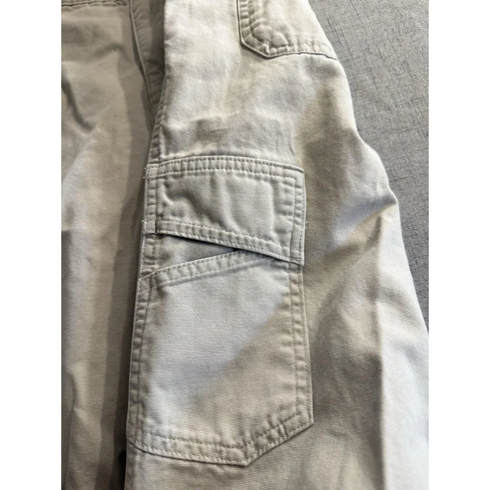 Columbia Ultimate ROC Men's 34x30 Tan Cotton Omni-Shield Cargo Hiking Pants